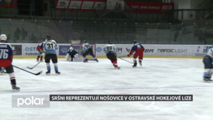 Sršni reprezentují Nošovice v Ostravské hokejové lize
